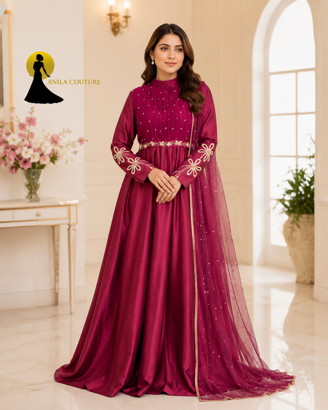 Rose Royale Maxi Set
